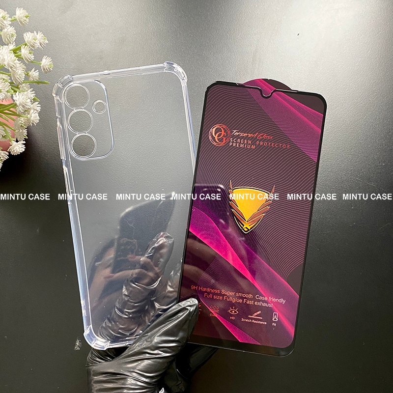 Ốp Lưng và Cường Lực Samsung A15 LTE 4G / A15 5G / A25 5G - Loại trong suốt chống sốc TSCS