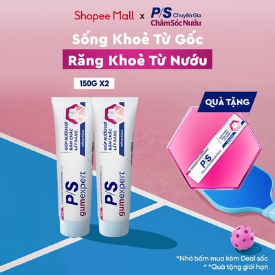[MỚI]Bộ 2 Kem đánh răng P/S Chuyên Gia Chăm Sóc Nướu 150g-Sạch khe nướu, Bảo vệ vùng răng bị mòn & Giảm ê buốt hiệu quả