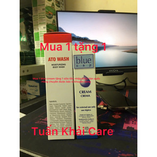 Blue Cap Cream - Kem Bôi Viêm Da Cơ Địa Viêm Da Dị Ứng, Vảy Nến, Giảm Ngứa, Mẩn Đỏ, Dưỡng Ẩm, Làm Dịu Da - Tup 15g