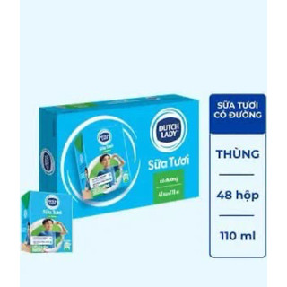 Sữa Hà lan có đường hộp 170mL đate t15/8/26 thùng 48 hộp