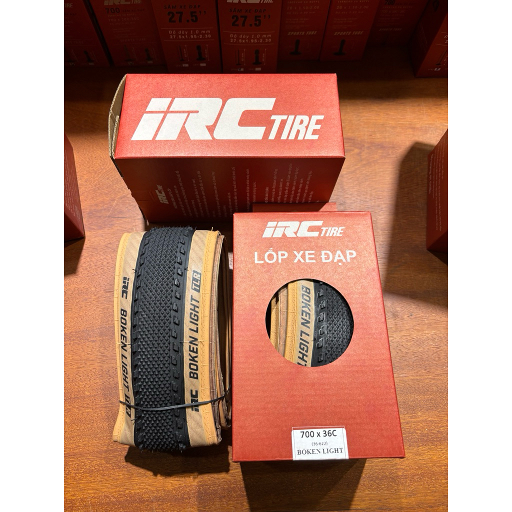 Lốp xd IRC 700x40c Gravel