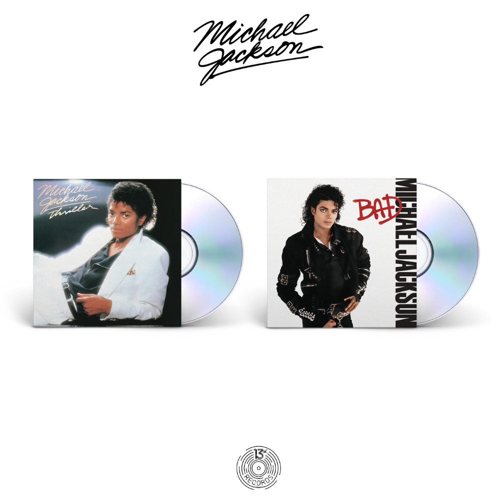 ALBUM MICHAEL JACKSON - THRILLER / BAD CD
