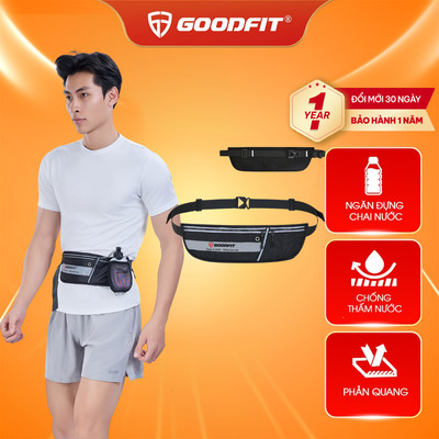 Đai chạy bộ, túi đeo hông đựng điện thoại, đựng nước GoodFit GF122RB