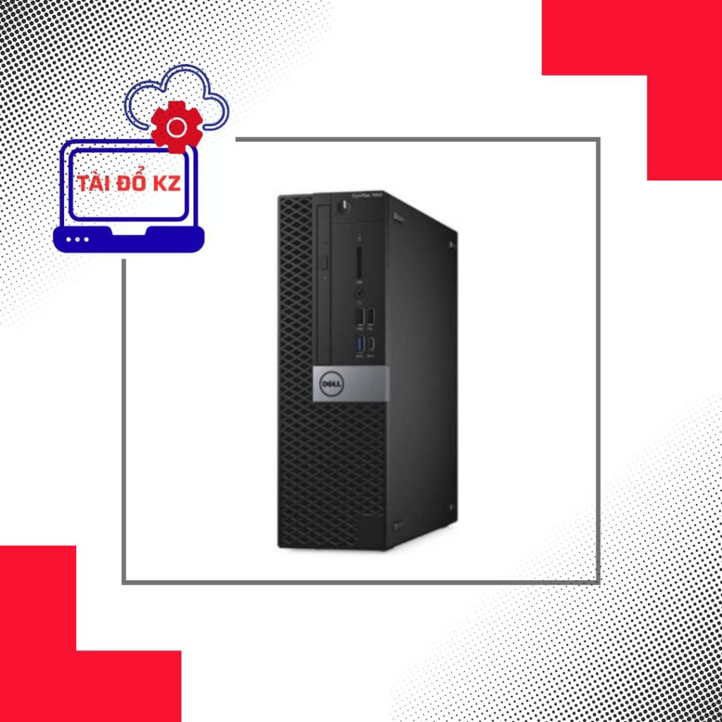 PC Đồng Bộ Dell G6400 RAM 8GB SSD 256GB Máy Tính Văn Phòng Like New.