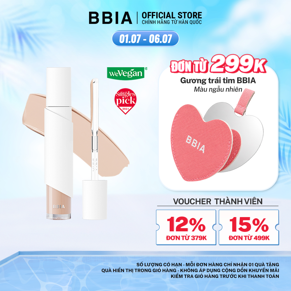 Kem che khuyết điểm BBIA Eau Stay Concealer Eau Edition 8.5g