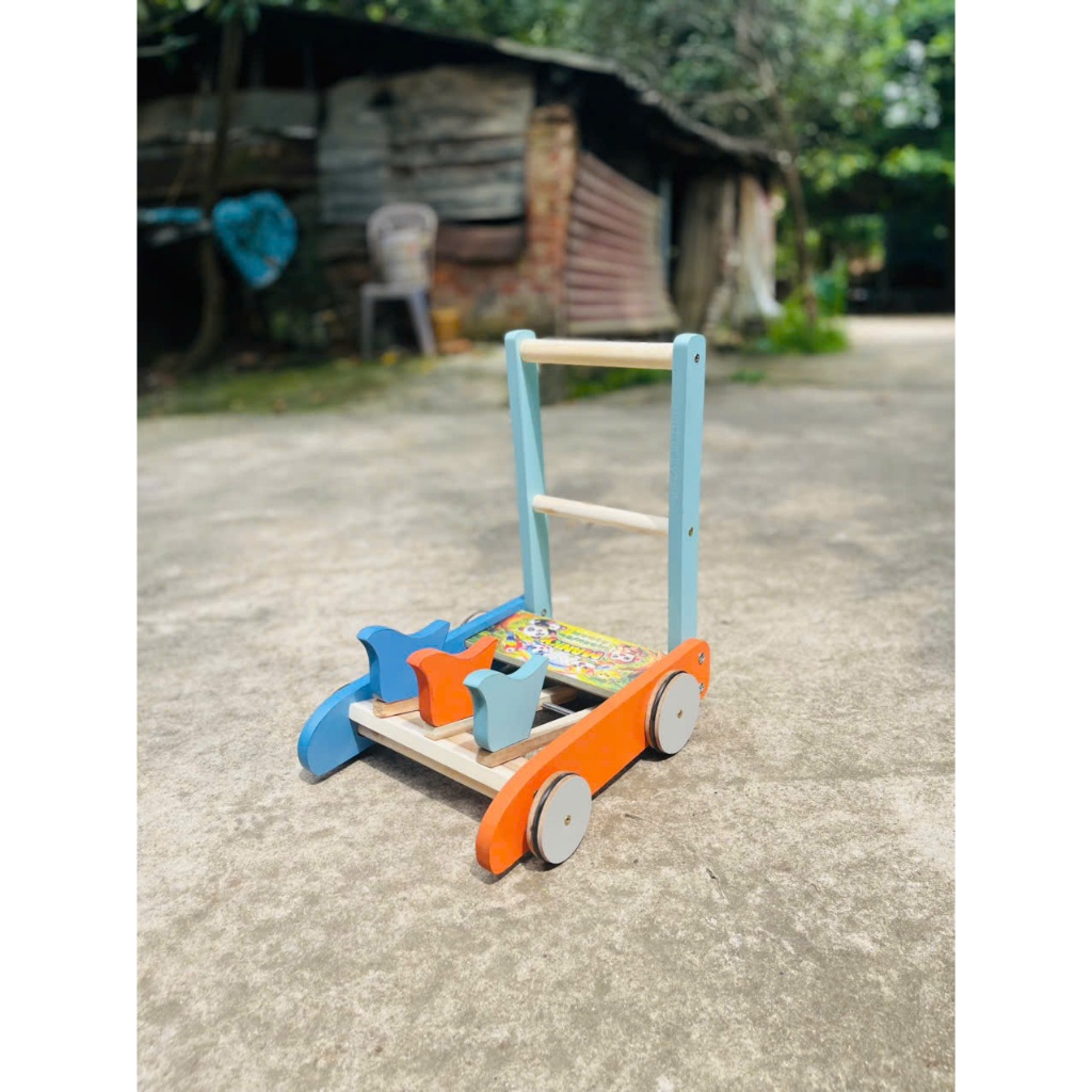 {đã lắp} Xe tập đi con gà cho bé TỔNG KHO Manky Kids