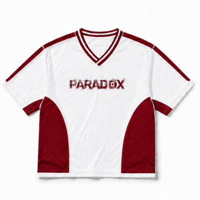 Áo thun form Boxy Jersey CAMBRIAN_01 Lưới - bo sọc PARADOX AT6P0501