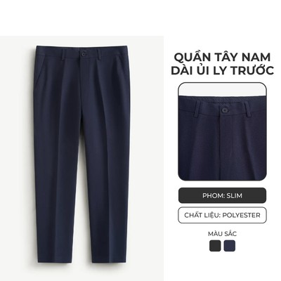 Quần Tây Dài Nam Form Slim - Routine 10F25PFO020