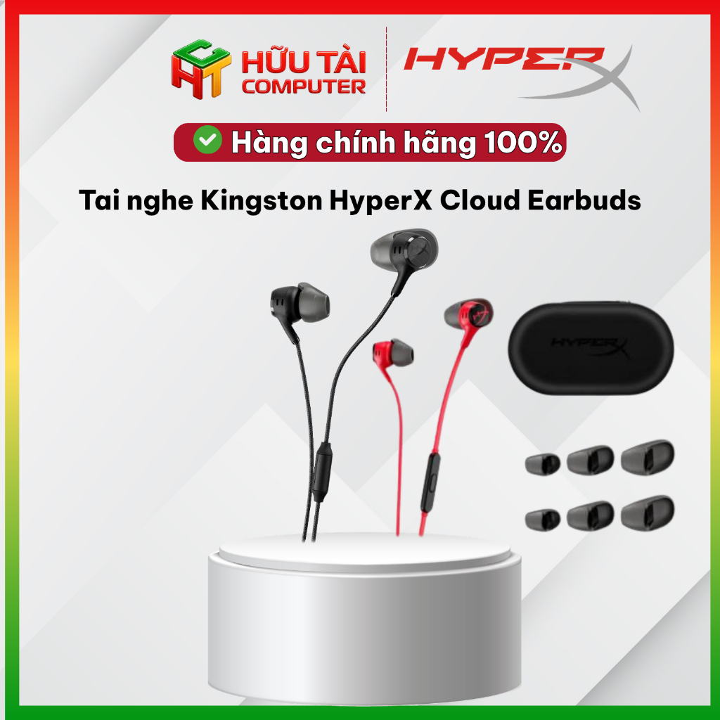 Tai nghe Kingston HyperX Cloud Earbuds