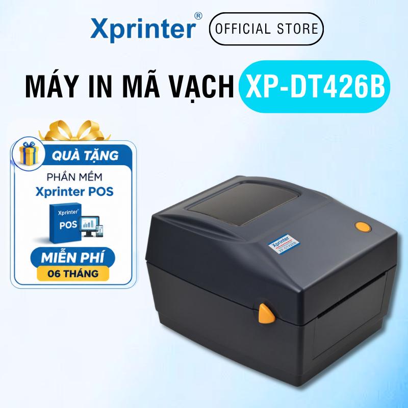 Máy in mã vạch Xprinter XP-DT426B USB/LAN