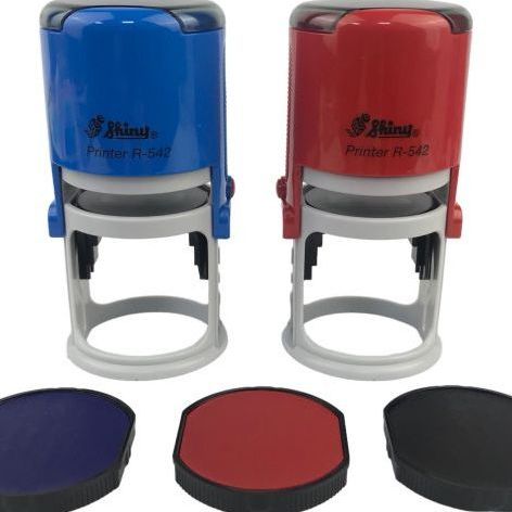 Khay mực thay thế Shiny R542 - Thẻ mực cho con dấu tròn Shiny R542