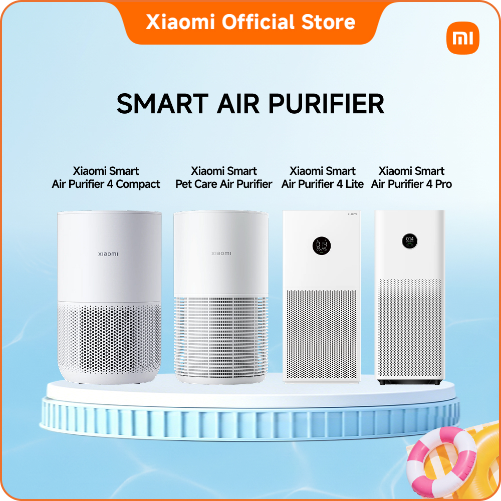 Máy lọc không khí Xiaomi 4 Series Mi Air Purifier Gen 4 / 4 Lite / 4 Pro / 4 Compact | Lọc sạch bụi 