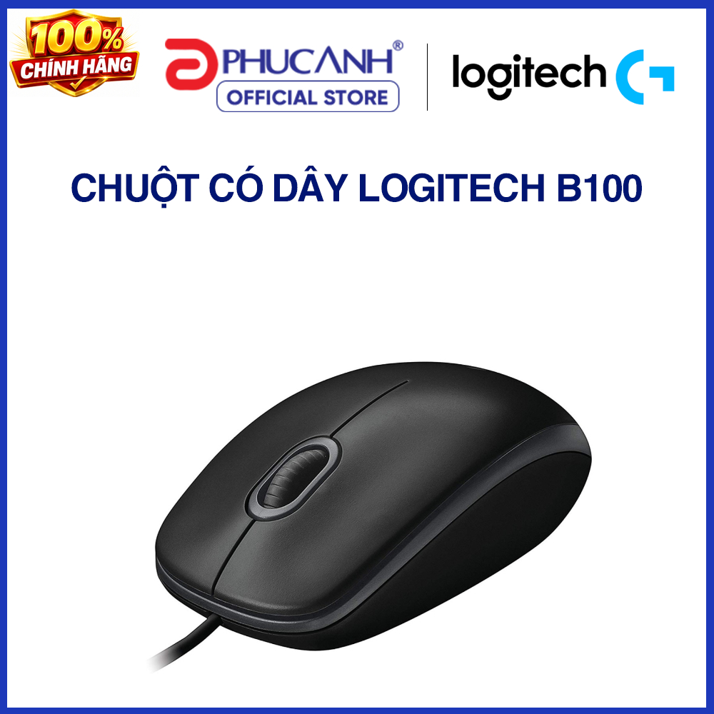 Chuột Logitech Quang B100