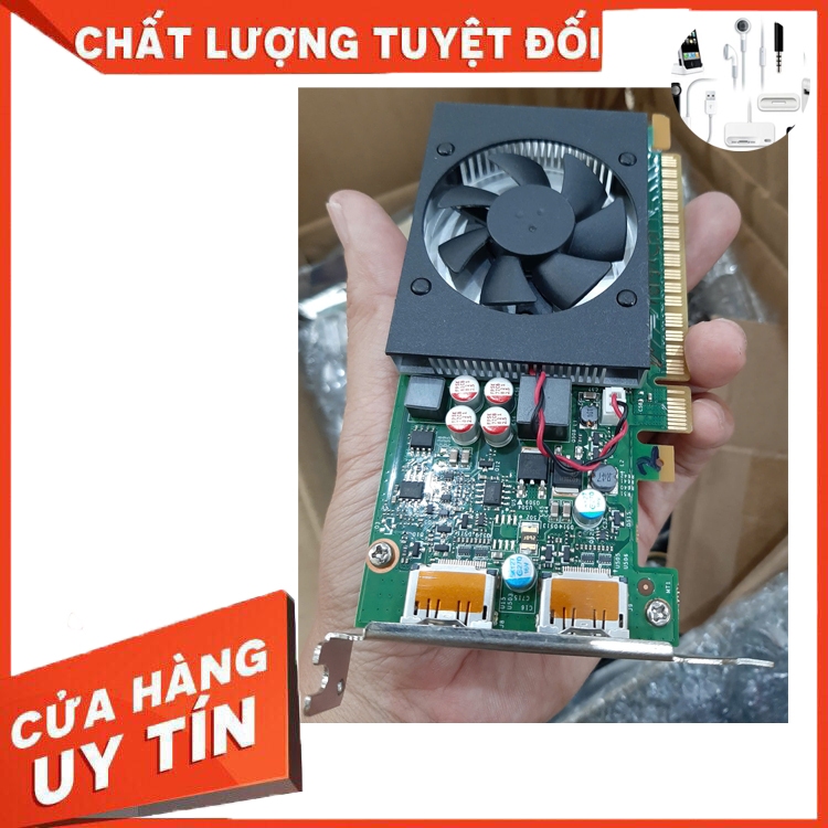 VGA - Card Màn Hình GT 730 2GB DDR5 bo lùn dùng Case máy tính