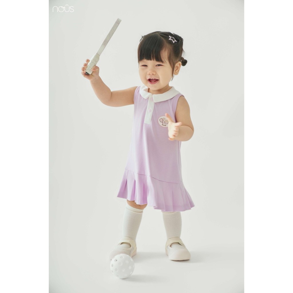 [ NOUS BST MỚI ] - Váy cộc tay Nous cho bé gái xuân hè 2026