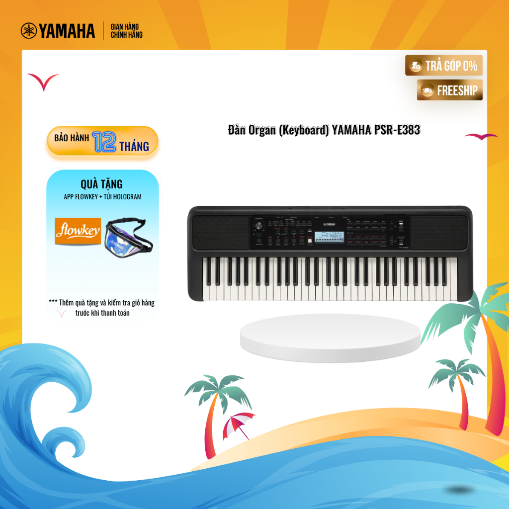 Đàn Organ (Keyboard) điện tử YAMAHA PSR-E383