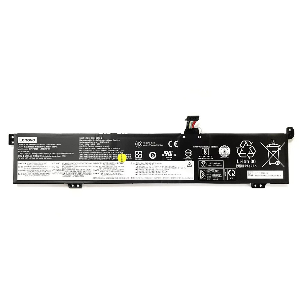 Pin Laptop Lenovo Ideapad Creator 5-15IMH05 L19M3PF7 L19M3PD9 L19D3PD9 L19D3PF4 L19L3PF3