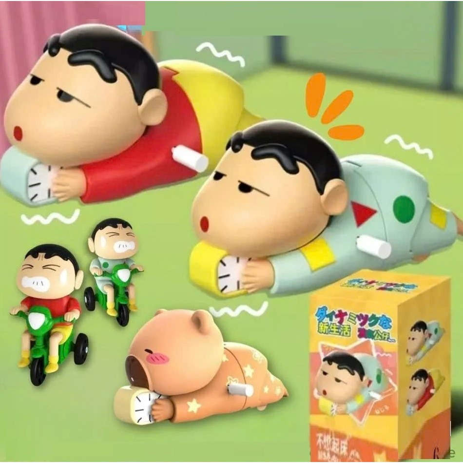 Đồ Chơi Shin Dây Cót Shin Ủn Mông Đồ Chơi Shin-Chan Nằm Bò