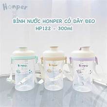 XẢ KHO Bình tập uống Dây Đeo Honper 300ml HP123