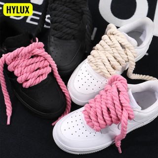 Dây Giày Thừng Bản To 12mm 5 Màu Trang Trí Sneaker Cực Chất - Dây Giày HYLUX