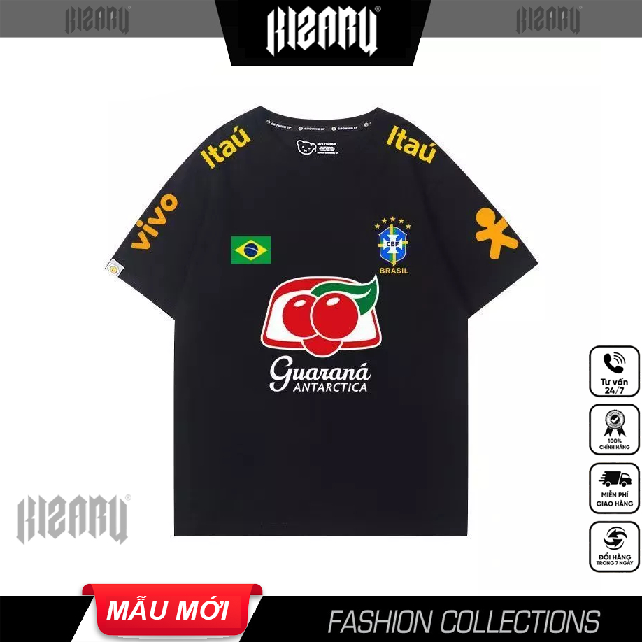 Áo phông unisex bóng đá Neymar World Cup - TF FAMILY LOGO - Plunger Cameraman and Speaker Man Skibid