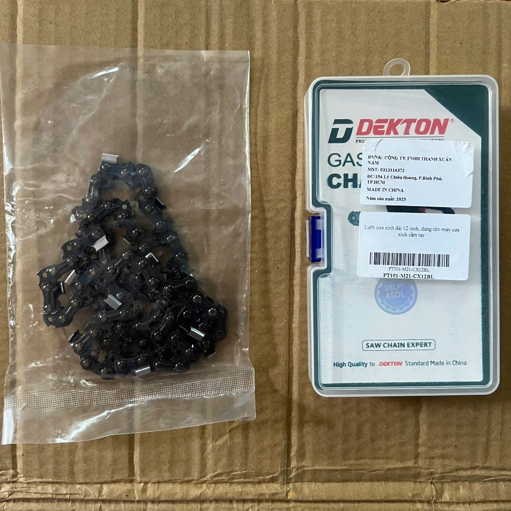 Xích cưa 12inch cho máy cưa xích DEKTON M21-CX12BL, M21-CX12PRO, DK-CX12