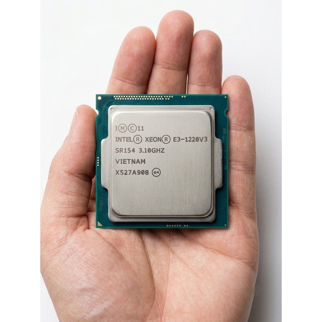 CPU INTEL XEON E3-1220 V3 – HÀNG THÁO MÁY NGUYÊN BẢN – SOCKET 1150