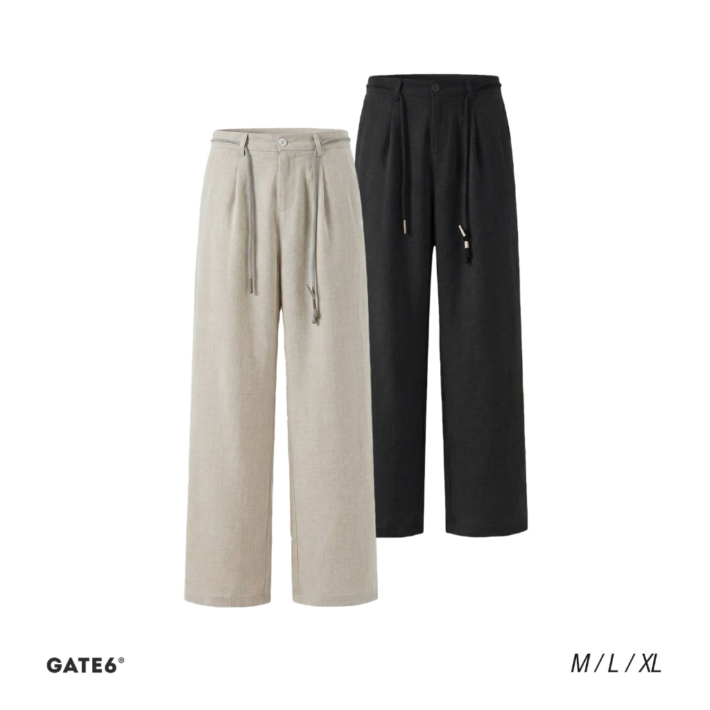 Quần kaki Nam HL, quần thô túi hộp cargo cạp chun 2297 GATE6 - 5551