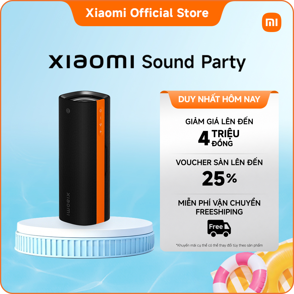 [Mới]Loa Bluetooth Xiaomi Sound Party | Chất lượng âm thanh mạnh mẽ tới 50W | Loa tweeter 15W và woo