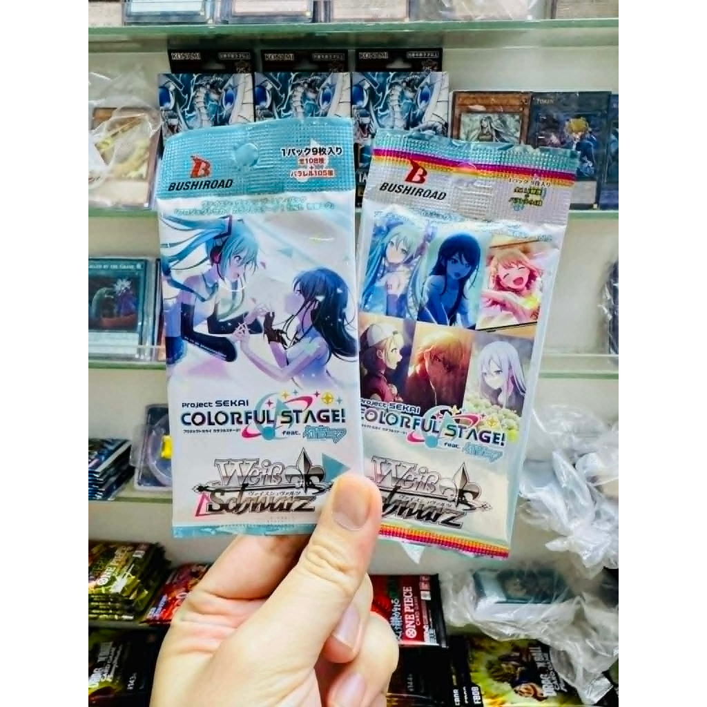 project sekai colorful stage feat hatsune miku [ Chính Hãng ] Gói 9 thẻ Weiss Schwarz BOOSTER PACK
