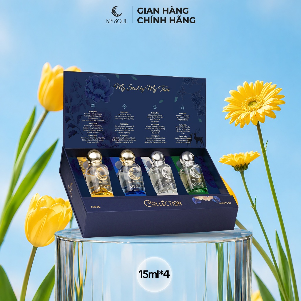 Set Nước Hoa My Soul - Scent Journey Collection 4x15ml