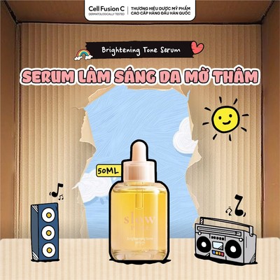 Tinh Chất Dưỡng Trắng Da Mờ Thâm Sạm Slowpure Brightening Tone Serum 50ml