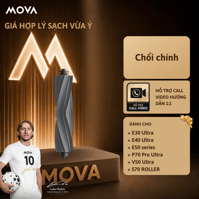 Chổi Chính Cho Mova E30 Ultra/ E40 Ultra. E50 series/ P70 Pro Ultra/ S70 ROLLER