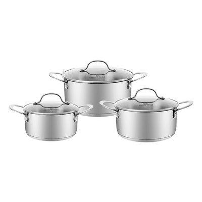 Bộ nồi inox Smartcook SM3103 size 16,20,24cm