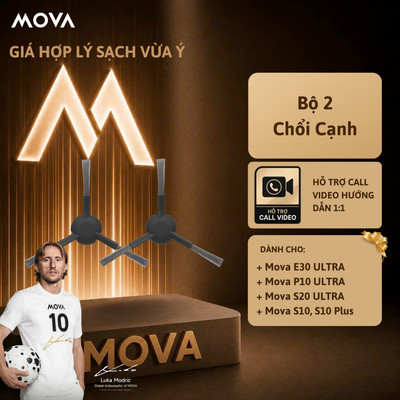Bộ 2 Chiếc Chổi Cạnh Mova Cho E30 Ultra
