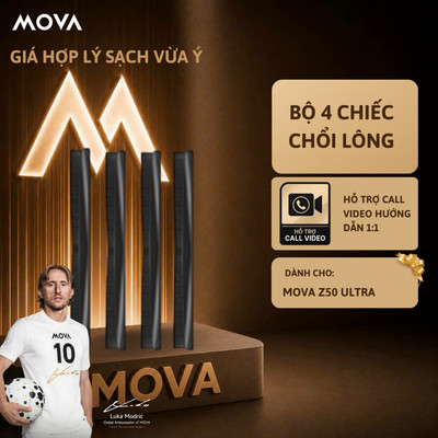 Bộ 4 Chiếc Chổi Lông Cho Mova Z50 Ultra