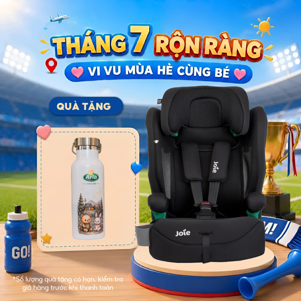 Ghế ngồi ô tô cho bé Joie Elevate R129 cho bé 1-12 tuổi