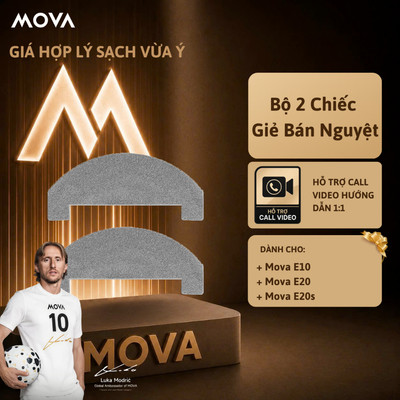 Bộ 2 Chiếc Giẻ Bán Nguyệt Cho Mova E10/ E20/ E20s