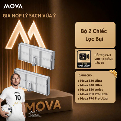 Bộ 2 Chiếc Lọc Bụi Cho Mova E30 Ultra/ E40 Ultra/ E50 series/ P50 Pro Ultra/ P70 Pro Ultra