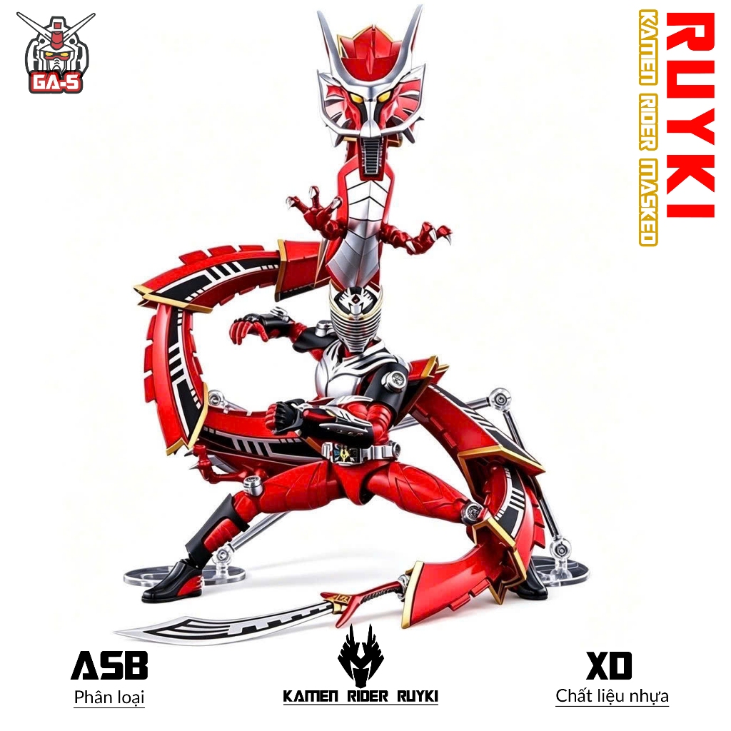 Mô hình Ruyki kèm theo rồng, Đồ chơi lắp ráp Kamen Rider