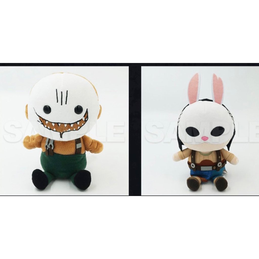 [có sẵn]Muzzle Dead by Daylight Trapper Sitting Osuwari Plush Doll Stuffed Toy