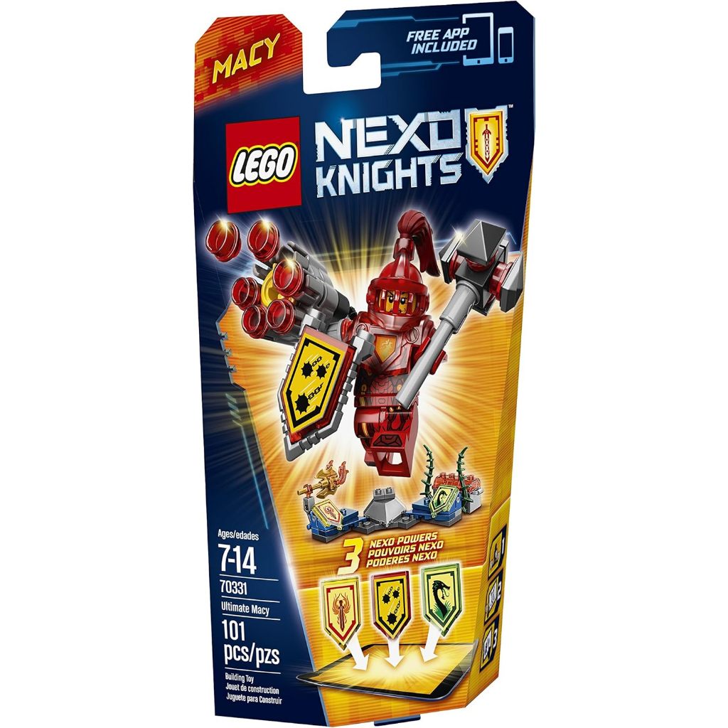 70331 Iego Nexo Knights Ultimate Macy - Bộ đồ chơi lắp ráp