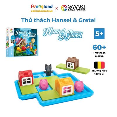 Đồ chơi trí tuệ thử thách Hansel & Gretel - Smart Games giúp bé phát triển tư duy toàn diện