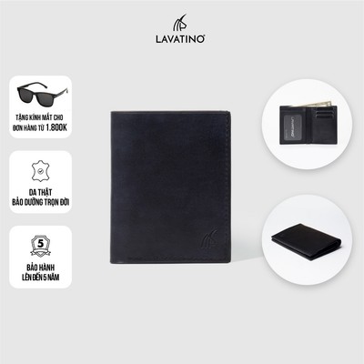 Ví Nam Handmade Da Veg Cao Cấp Chính Hãng LAVATINO - BASIC MEMORY WB06