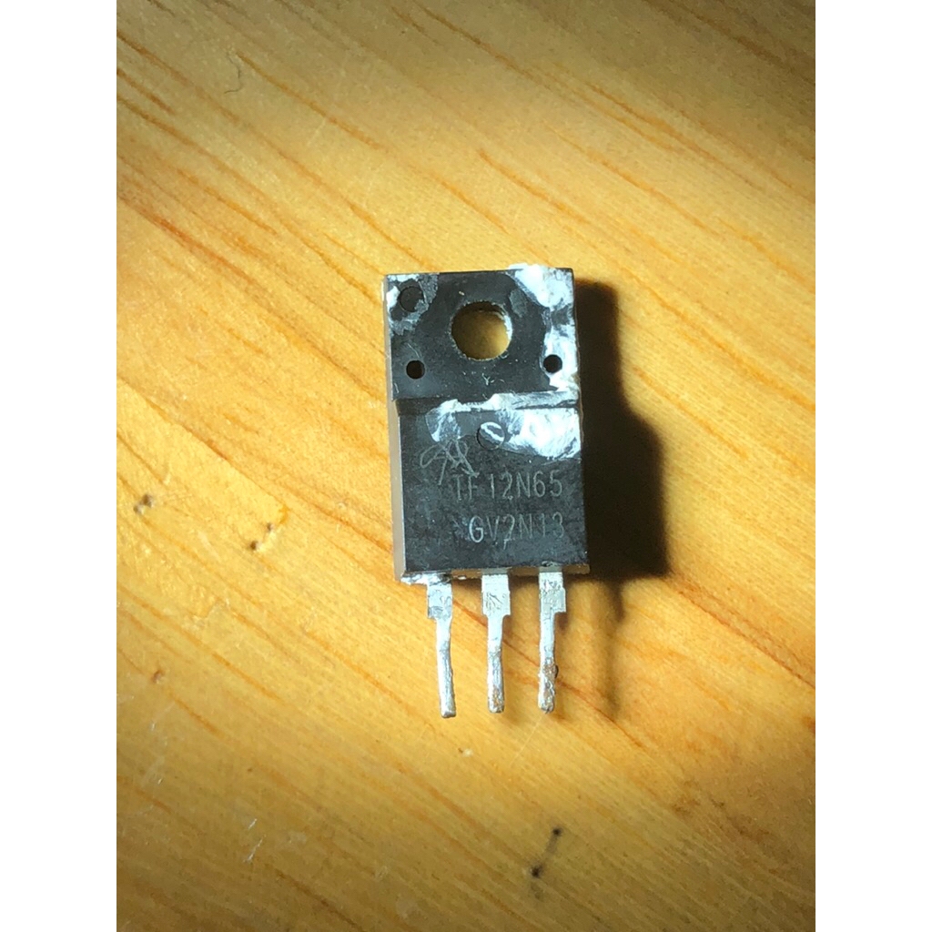 (1 con) Mosfet TF 12N65 thay thế cho mosfet 10n60 10n65 12n60 12A 650V