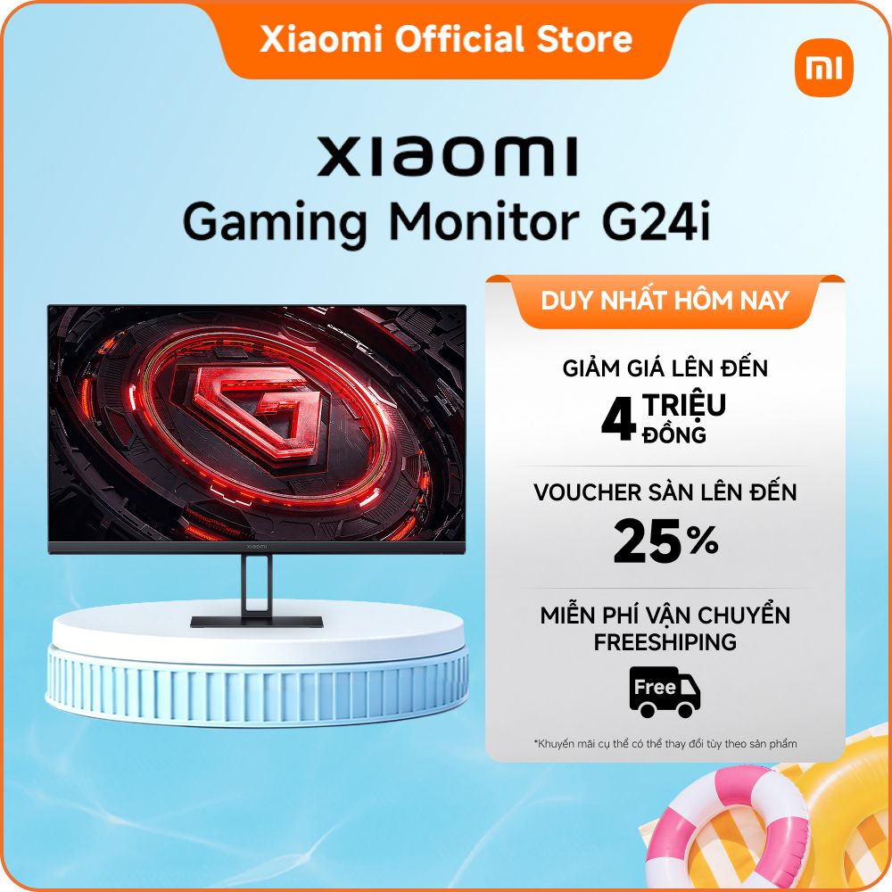 Màn hình máy tính Xiaomi Gaming Monitor G24i | Tám điểm nhấn vượt trội | Màn hình IPS LCD phản hồi n