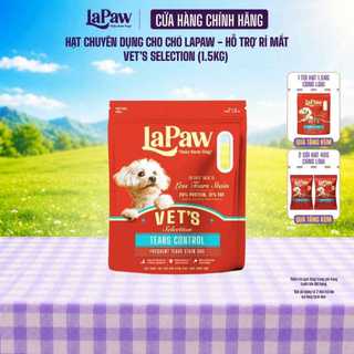 [DATE 21/8/2026] [MUA 1 TẶNG 1] LaPaw Hạt dinh dưỡng chuyên biệt dành cho chó kiểm soát rỉ mắt túi 1,5KG