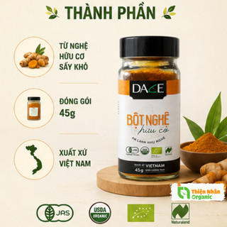 Bột nghệ hữu cơ Dace 45g