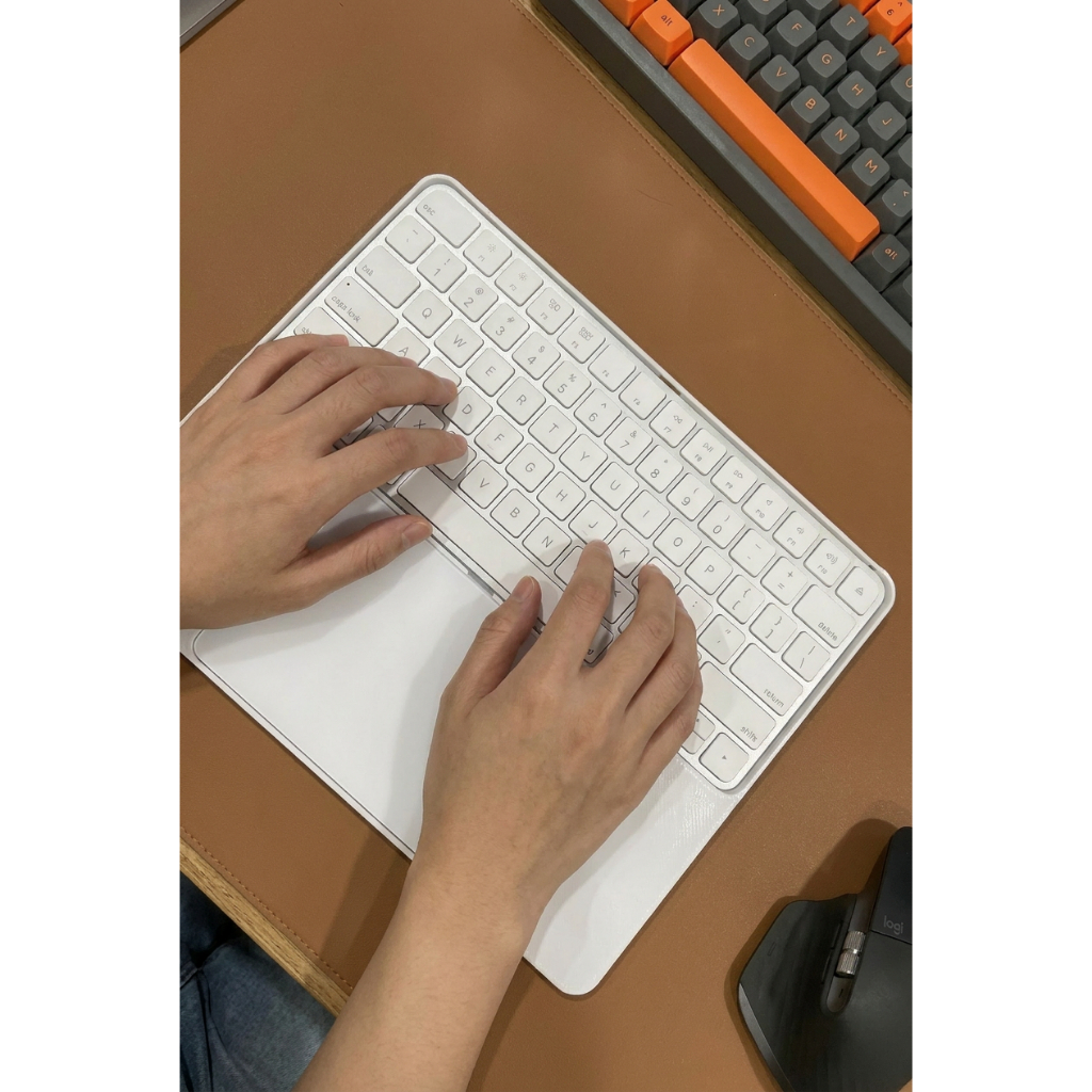 Khay cho Magic keyboard V2 và Trackpad V2 + Đế kê Trackpad - tiện lợi gọn gàng setup