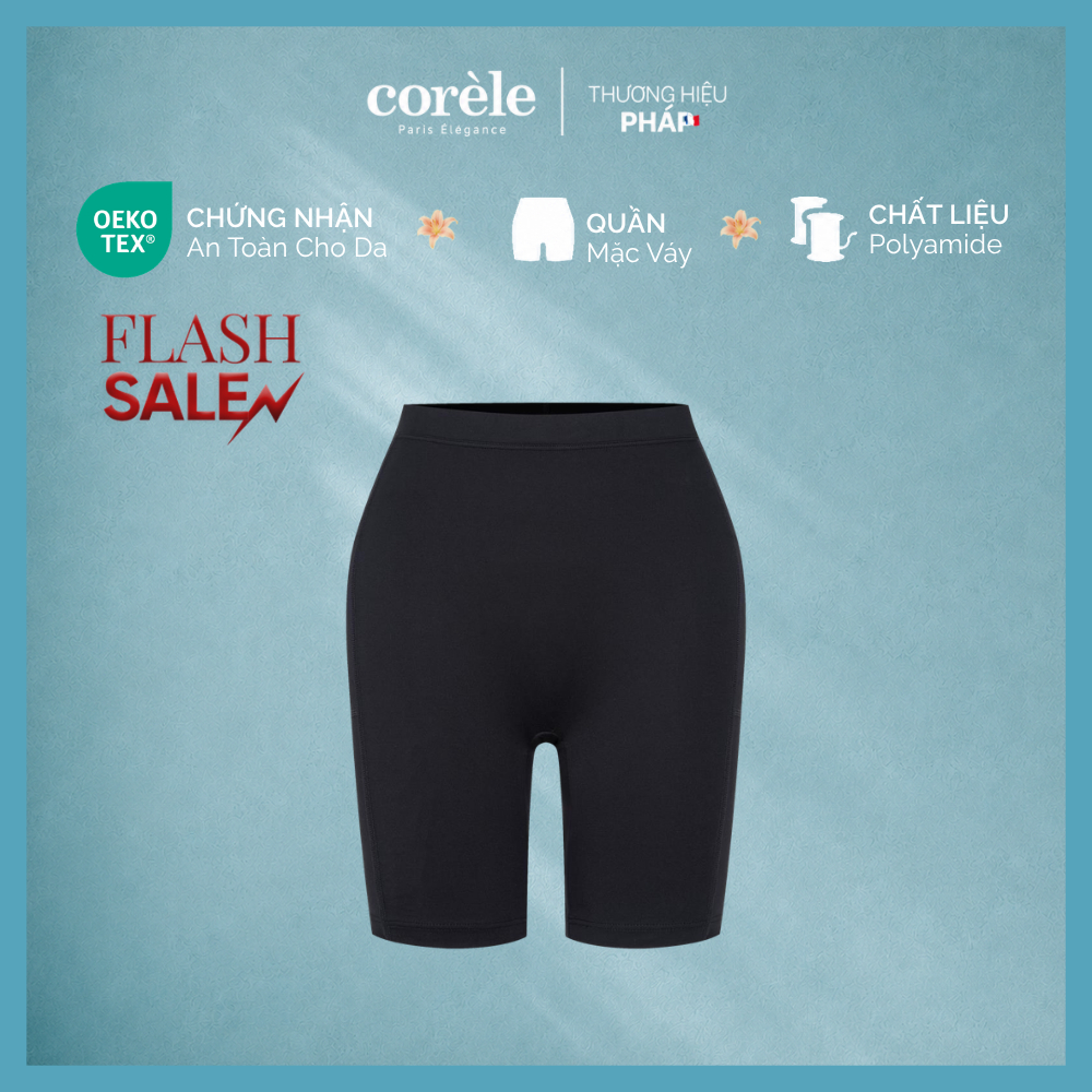 [FLASH SALE 99K] Quần Biker vải sợi sồi lành tính form ôm fit dáng, chuẩn OEKO-TEX | CORÈLE SLN02A